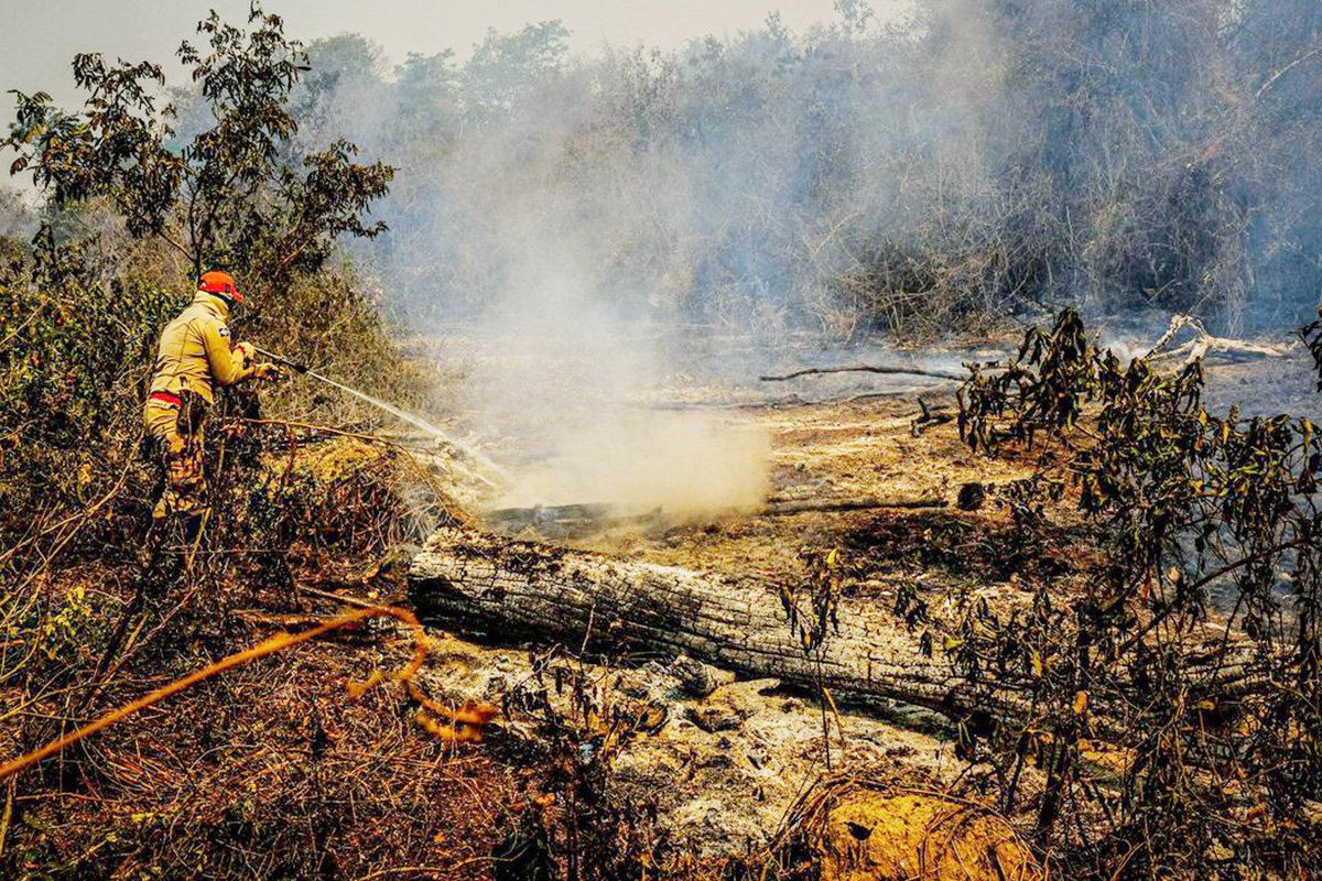 Queimadas levam Mato Grosso do Sul a decretar situação de emergência