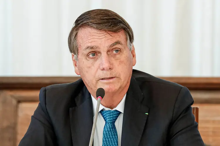 Bolsonaro: a controvérsia em torno da forma como deveria ser o depoimento do presidente da República gerou desgaste não apenas entre o STF e o Palácio do Planalto, mas dentro da própria Corte (Alan Santos/PR/Divulgação)