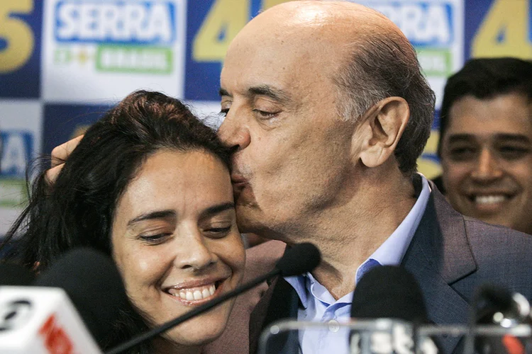 Senador José Serra e sua filha Verônica Serra são investigados pela Lava-Jato (Robson Fernandes/Estadão Conteúdo)