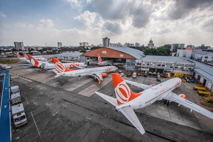 Aeroporto de Congonhas; Avião parado, Quarentena; Gol; 

Foto: Germano Lüders
24/04/2020 (Germano Lüders/Exame)