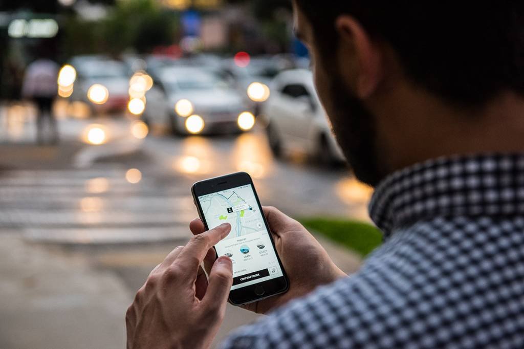 Uber Moto: modalidade já está disponível em 170 municípios brasileiros (Germano Lüders/Exame)