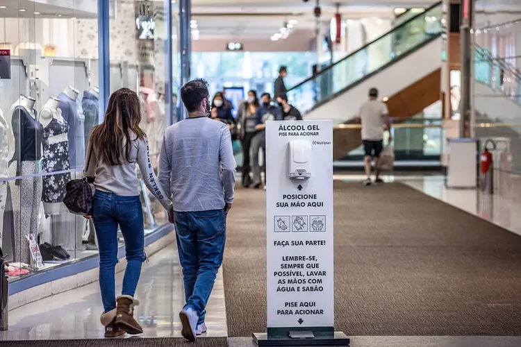 Shopping Morumbi, em São Paulo (Germano Lüders/Exame)