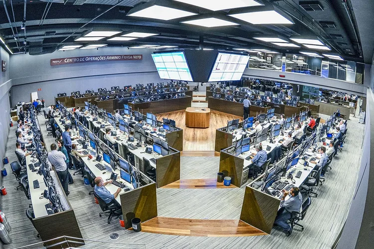 Pregão; iBovespa; Mega Bolsa; B3; Investidores, Economia

Foto: Germano Lüders
20/05/2014 (Germano Lüders/Exame)