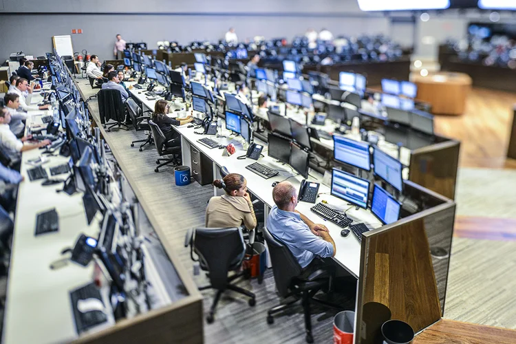 Pregão; iBovespa; Mega Bolsa; B3; Investidores, Economia

Foto: Germano Lüders
20/05/2014 (Germano Lüders/Exame)