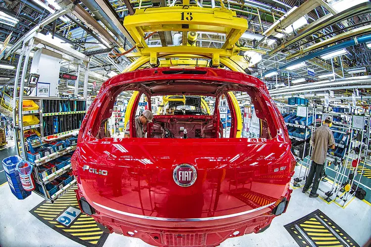 Fábrica da Fiat, em Betim: jovens terão cursos técnicos e de qualificação (Germano Lüders/Exame)