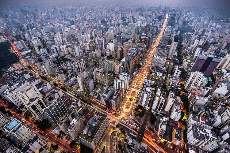 São Paulo: capital paulista é a cidade mais populosa do Brasil. (Germano Lüders/Exame)
