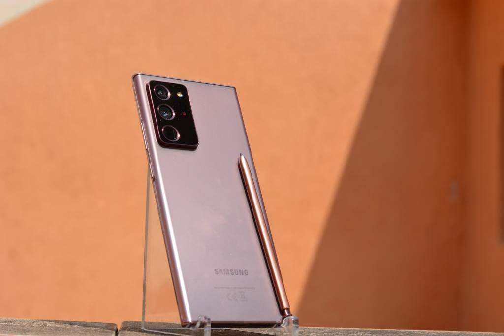 Samsung: empresa recuperou liderança do mercado mundial de celulares; lançamento mais recente no Brasil é o Galaxy Note 20 Ultra (Lucas Agrela/Exame)