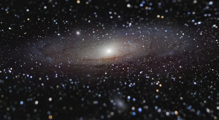 Galáxia de Andrômeda: fotógrafo francês ganhou prêmio principal (Nicolas Lefaudeux/2020 Astronomy photographer of the year/Reprodução)