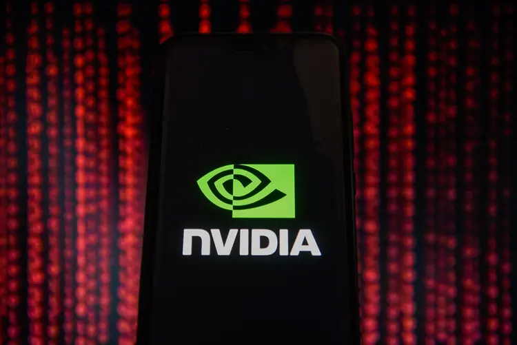 Criação de valor: Nvidia (NVDC34) aparece como a empresa que gerou mais retorno aos acionistas entre 2019 e 2023 (Omar Marques/SOPA Images/LightRocket via Getty Images/Getty Images)