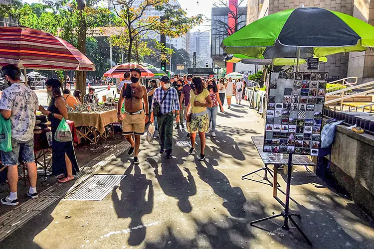 Covid-19: nas últimas 24 horas, o estado de São Paulo contabilizou 10.033 novos casos (Roberto Parizotti/Fotos Públicas)