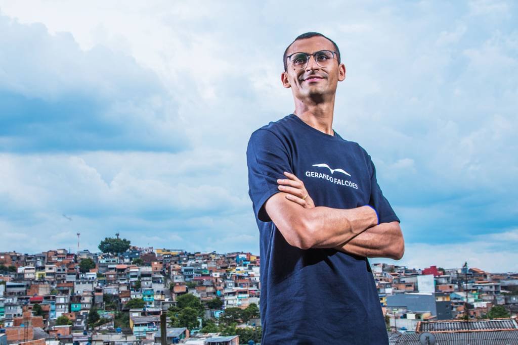 Edu Lyra, da Gerando Falcões: aposta no metaverso para transformar a realidade das favelas (Leandro Fonseca/Exame)