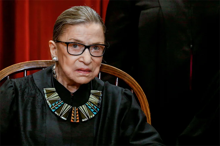 Juíza Ruth Bader Ginsburg 
01/06/2017 (Jonathan Ernst/Reuters)