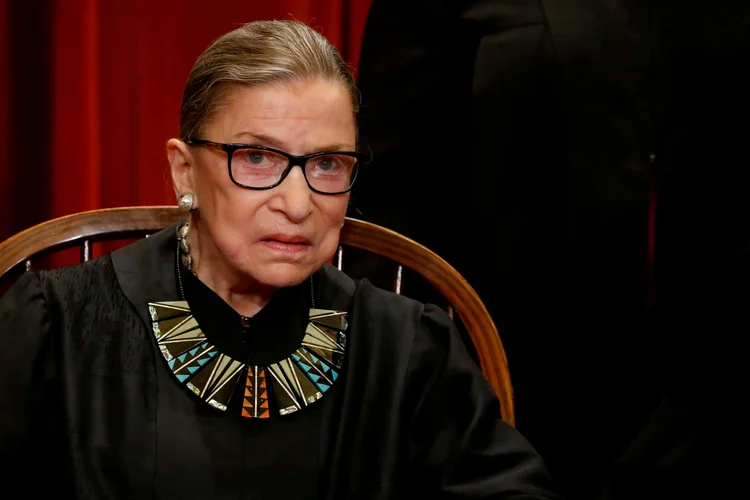 Ruth Bader Ginsburg, juíza liberal da Suprema Corte dos EUA, morreu nesta sexta, 18, aos 87 anos (Jonathan Ernst/Reuters)