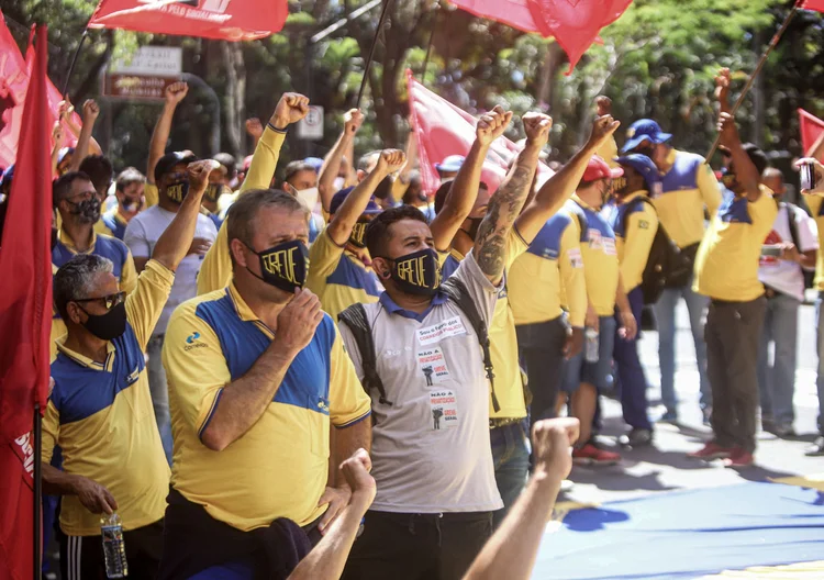 Greve dos Correios chega à quinta semana (Alex de Jesus /O Tempo/Estadão Conteúdo)