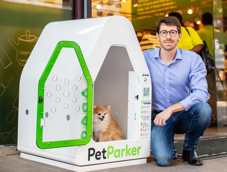 Ebel, fundador da Pet Parker: receitas de 2 milhões de reais no primeiro ano de operação da startup (Divulgação/Divulgação)
