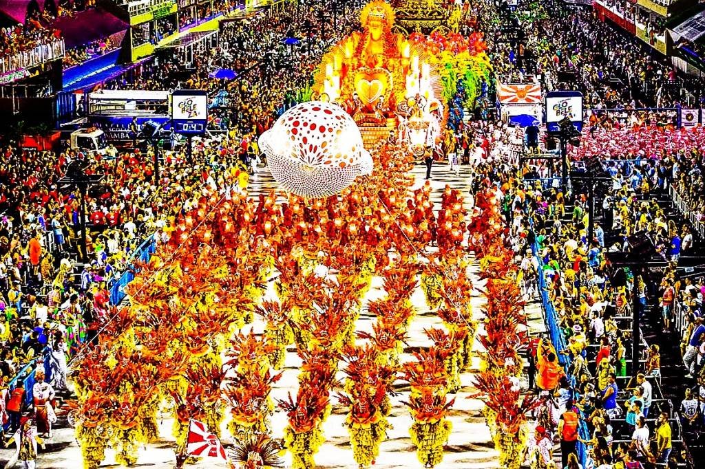 Viradouro, campeã do Carnaval do Rio em 2020: desfile adiado em 2021, mas sem data definida (Fernando Grilli/Riotur/Divulgação)
