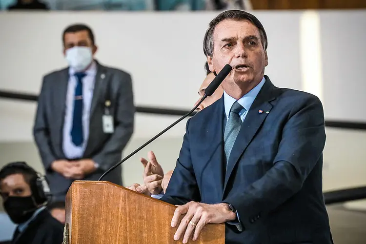 Bolsonaro diz que não é privilégio pedir à PF para prestar depoimento por escrito (Isac Nóbrega/PR/Flickr)