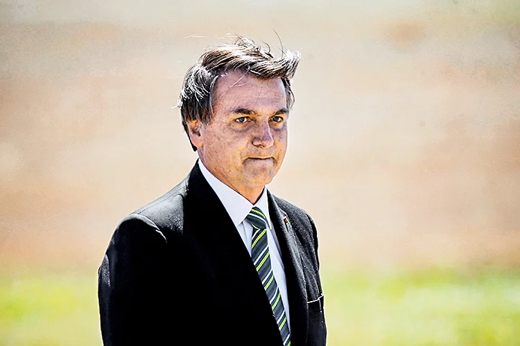 Jair Bolsonaro: presidente deu entrada hoje no hospital (Adriano Machado/Reuters)