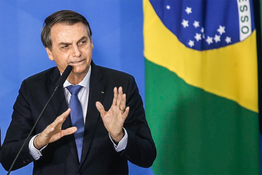 Bolsonaro: presidente disse que "há um clamor mundial no tocante" à exportação da madeira brasileira (Antonio Cruz/Agência Brasil)
