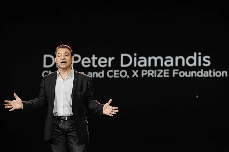 Peter Diamandis: futurólogo acredita que a tecnologia tem potencial de pavimentar o caminho para um futuro melhor (Kevork Djansezian/Getty Images)