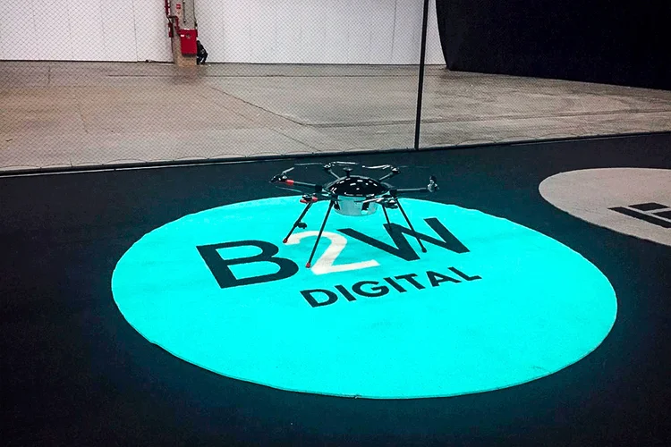 Drone-B2W-lojas-americana (Gabriela Mello/Reuters)