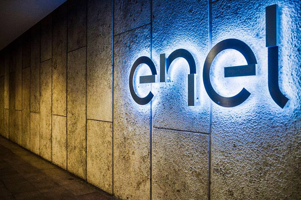 Enel: a receita da empresa italiana no período foi de 48,05 bilhões de euros (Divulgação/Enel)