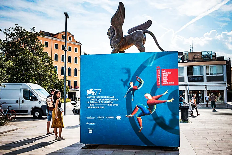 Festival de Veneza de 2020. (Stefano Mazzola/Awakening/Getty Images)