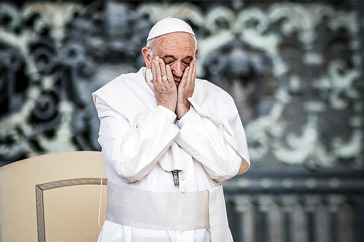 Papa: Francisco pediu para fiéis evitarem a fofoca (Giuseppe Ciccia/Pacific Press/LightRocket/Getty Images)