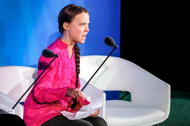 Greta Thunberg: emoção e responsabilidade social são destaques no perfil psicossocial da nova geração de líderes (Reuters/Reuters)