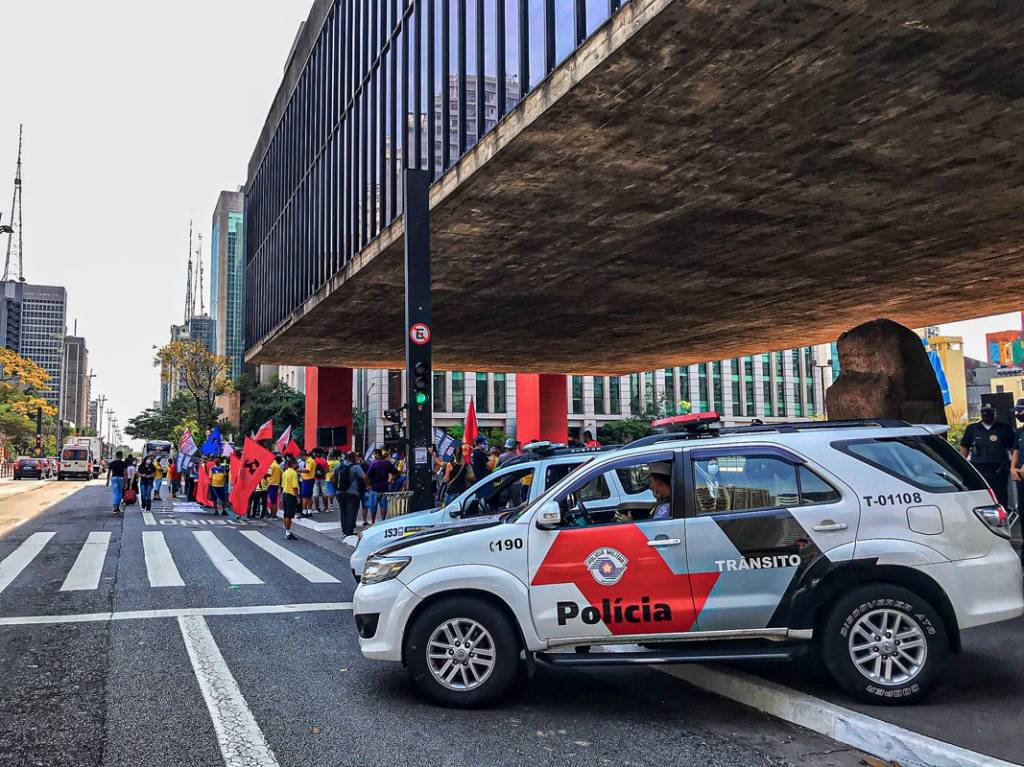 Avenida Paulista: apoiadores do governo começam manifestação às 14h (Roberto Parizotti/Fotos Públicas)