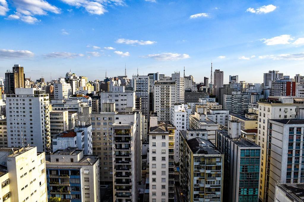 Vista aérea de São Paulo | Foto: Germano Lüders/EXAME (Germano Lüders/Exame)