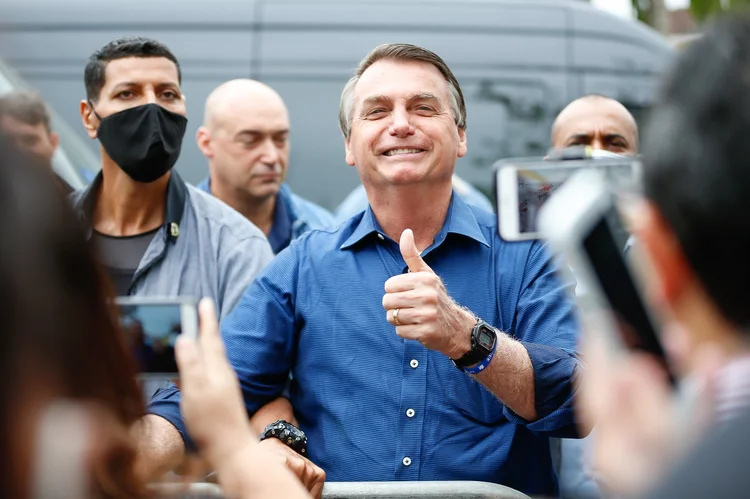 Jair Bolsonaro: "Ninguém pode trabalhar de graça. Mas a melhor maneira de controlar a economia é não interferindo. Porque se interferir, der canetada, não dá certo" (Carolina Antunes/PR/Flickr)