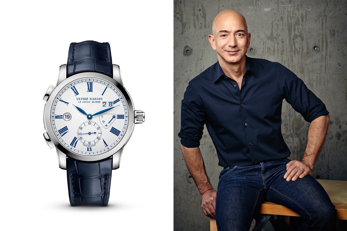 jeff bezos omega speedmaster