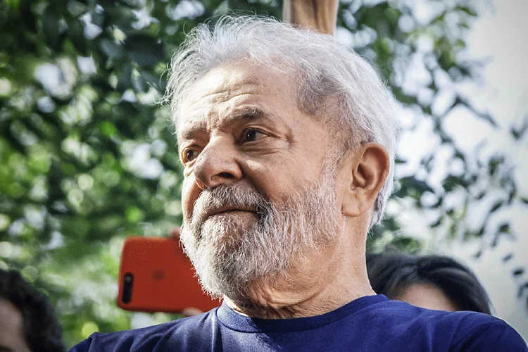 Lula: no evento, ele relembrou a descoberta do petróleo do pré-sal e fez uma crítica a quem não confia no País (Fabio Vieira/Getty Images)