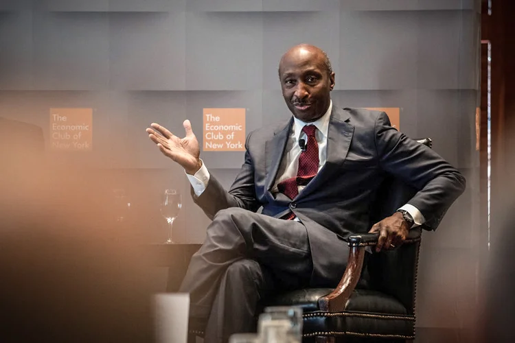 Kenneth Frazier, da MSD: para o CEO não se pode apressar a ciência e é preciso ser cauteloso com promessas de vacina (Bess Adler/Bloomberg/Getty Images)