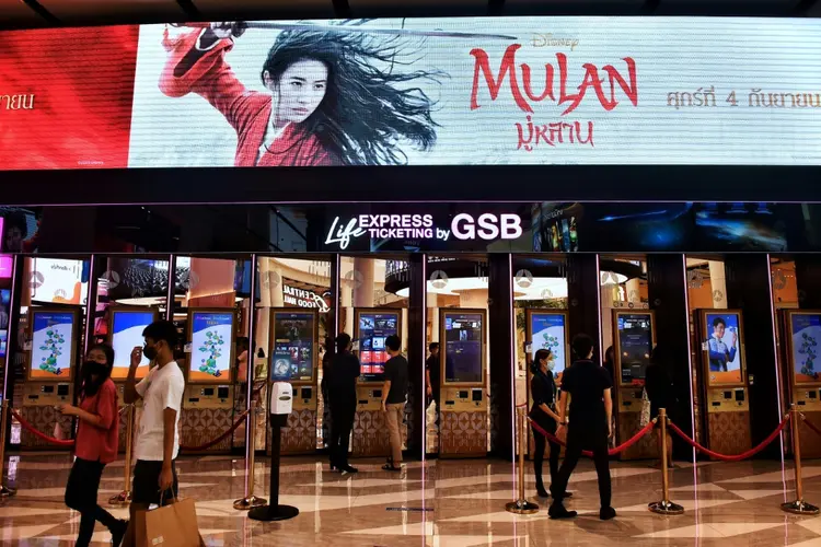 Mulan: filme estreará na China diretamente nos cinemas, já que Disney+ é proibido (AFP/AFP)