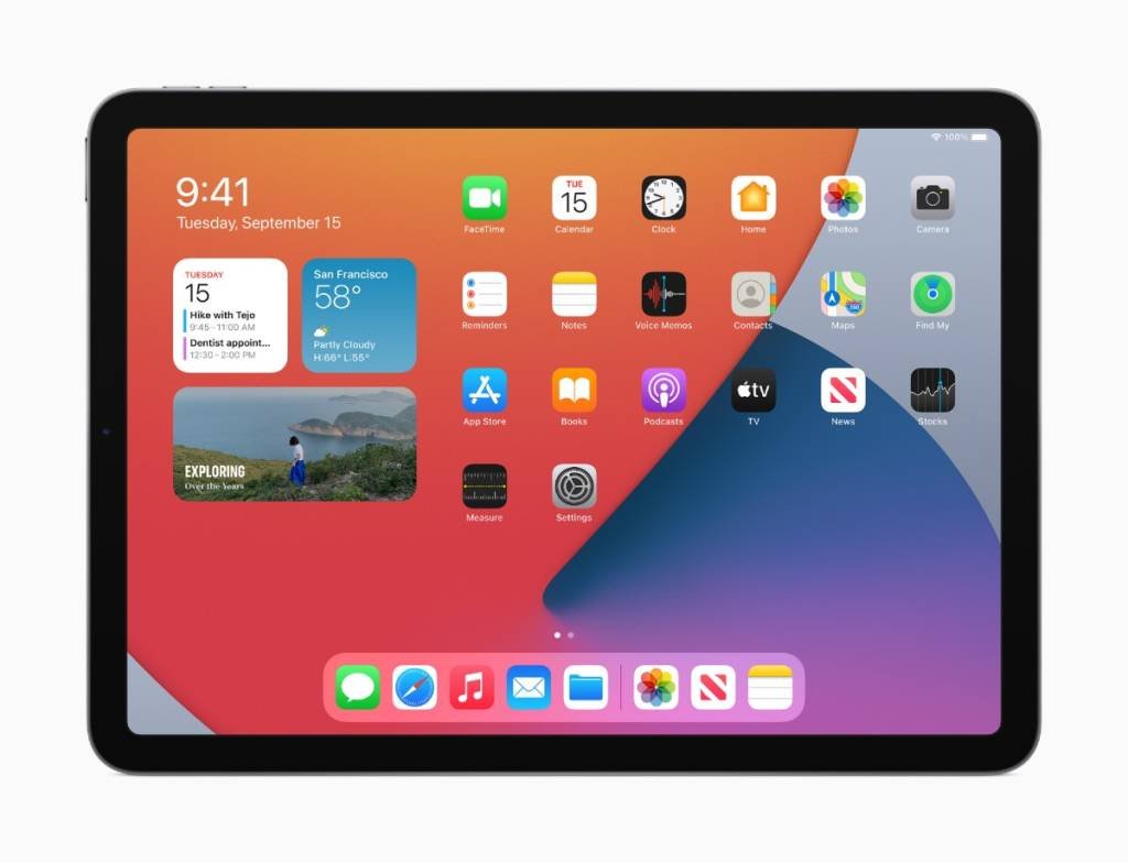 Novo iPad Air: novo formato e processador mais rápido (Apple/Divulgação)