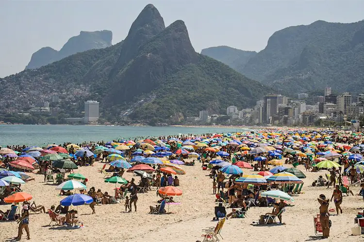 Praia de Ipanema, no Rio de Janeiro (Tomaz Silva/Agência Brasil)