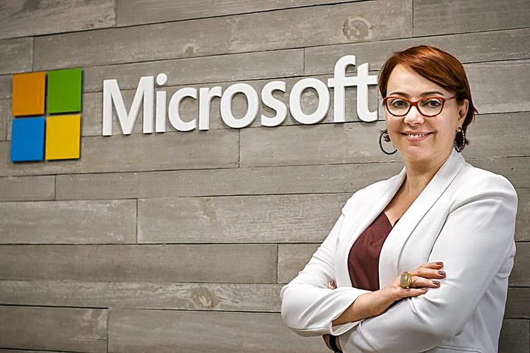 Tania Cosentino: líder da Microsoft no Brasil foi uma das debatedoras do workshop da EXAME/Money Report (Microsoft/Divulgação)