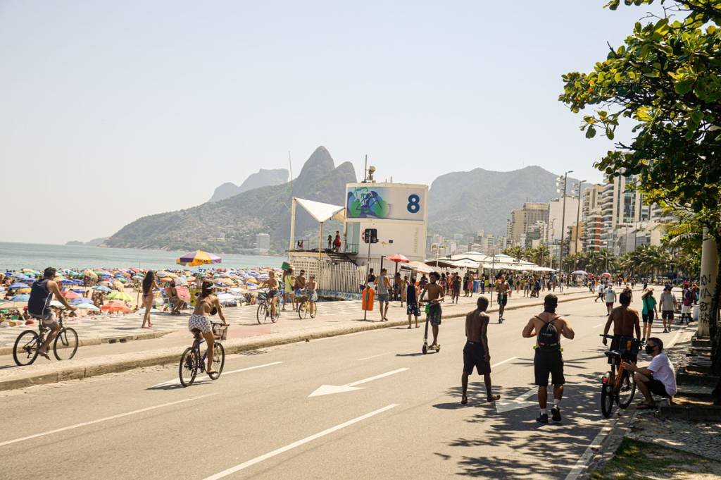 Pandemia fez mais brasileiros irem para o trabalho a pé; Rio de Janeiro teve piores classificações em três dos indicadores analisados (Tomaz Silva/Agência Brasil)