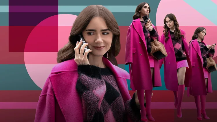 Lily Collins: atriz é favorita pela série Emily em Paris (Netflix/Divulgação)