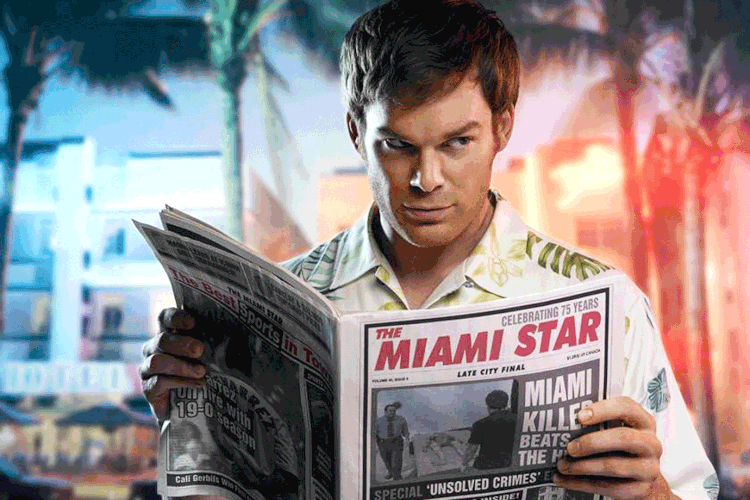 Dexter: protagonista é um técnico forense em Miami, Flórida, que vive uma vida secreta e dupla (Showtime/Reprodução)