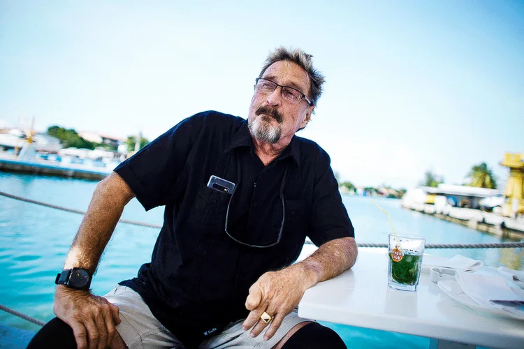 John McAfee: criador do software de antivírus foi preso na Espanha (Alexandre Meneghini/Reuters)
