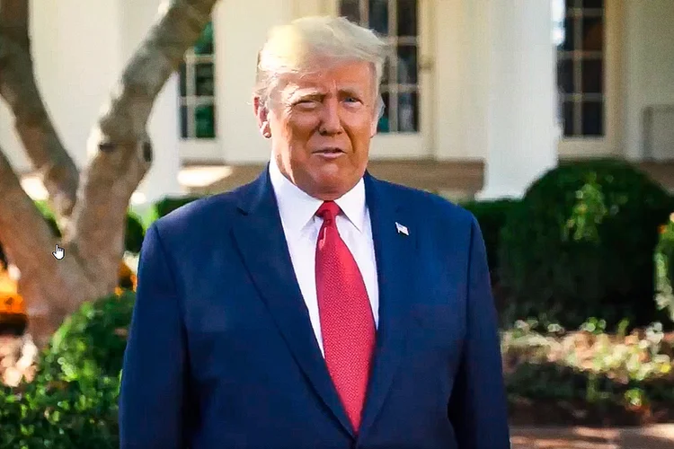 Donald Trump: na próxima segunda-feira, Trump planeja um comício de campanha no centro da Flórida (Twitter/Reprodução)