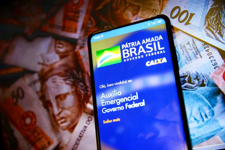 Aplicativo auxílio emergencial do Governo Federal. (Marcelo Camargo/Agência Brasil)