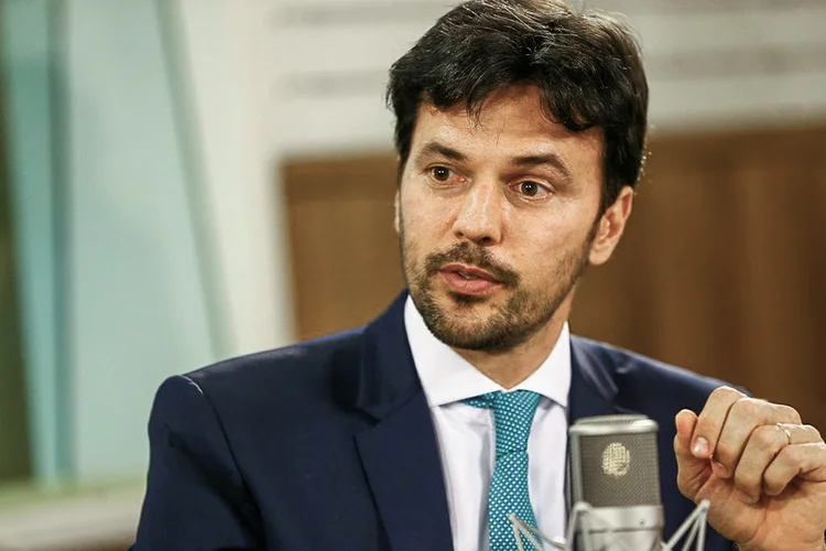 Fábio Faria, ministro das Comunicações, participa de painel do Melhores e Maiores, da EXAME (Marcelo Camargo/Agência Brasil)