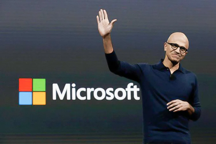 Satya Nadella: CEO lidera a empresa desde 2014 (Lucas Jackson/Reuters)