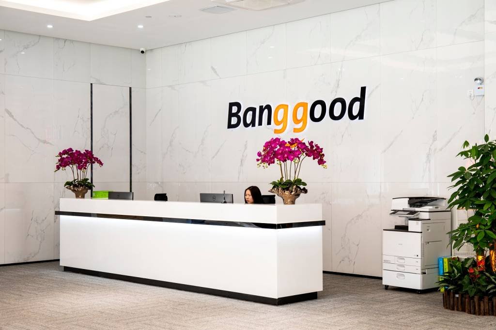 Sede da Banggood: e-commerce chinês cria voo direto ao Brasil e prepara CD no país (Banggood/Divulgação)