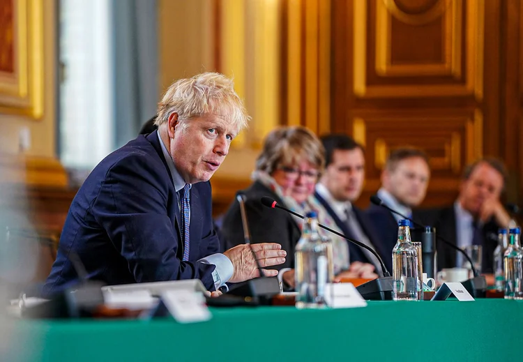 Boris Johnson: primeiro-ministro do Reino Unido (Pippa Fowles / No 10 Downing Street/Divulgação)