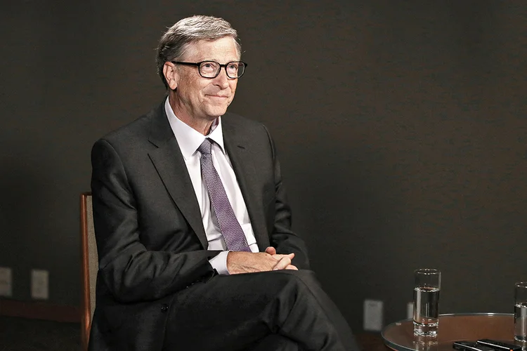 Bill Gates: entrevista marca estreia de parceria da EXAME com a Bloomberg Businessweek (Qin Lang/Eyevine/Glow images)